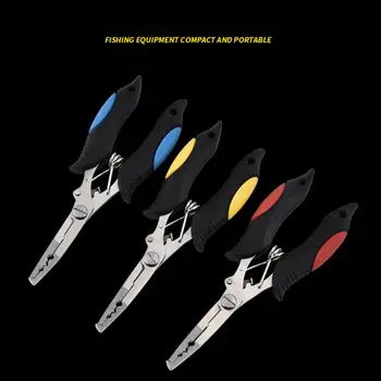 

Wholesale Multifunctional Lure Pliers Vigorous Fishing Pliers Open Loop Lead Clasp Fishing Line Scissors Road Clamp Accessories