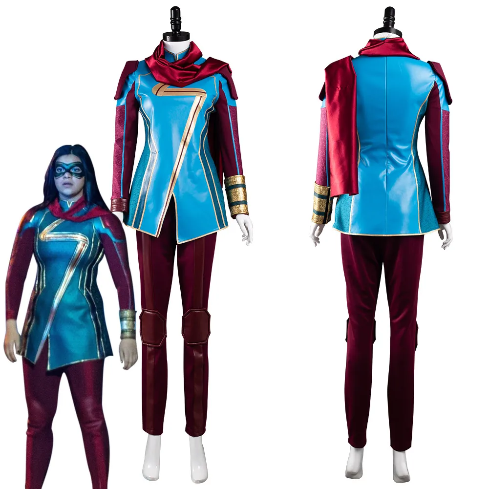 Ms. Marvel Costume Kamala Khan Classic Look Girls