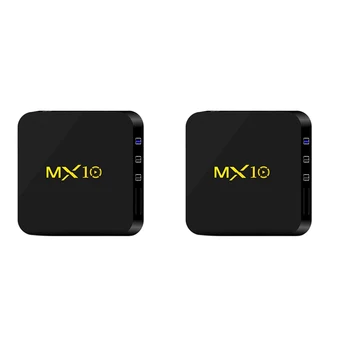 

Mx10 Android 8.1 Tv Box 4Gb / 32Gb 4K Supported Rk3328 / Vp9 / H.265 / Hdr10 / Usb3.0 / Dlna / Miracast / Wifi / Lan