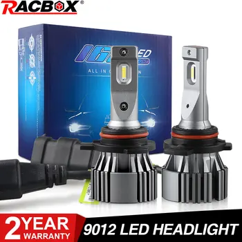 

9012 HIR2 Car Lights Led Headlight Bulb CSP Chips Car Light Bulbs 6500K White Fog Lights 12V Automobiles Auto Lamp Copper Pipe