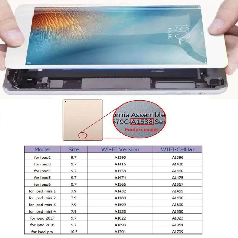 Original A1893 Wifi Version NO ID Account Logic Boards For IPad 2018 9.7 Inch 6th Motherboard With IOS System 5