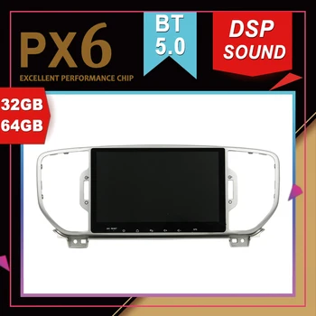 

Rockchip PX6 Processor Android 9.0 Car Multimedia GPS For KIA Sportage 2016-2017 DSP Sound NavigationTape Recorder Radio