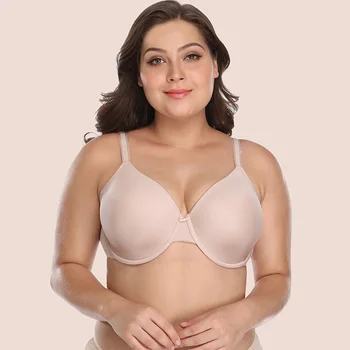 

Seamless Bra Underwire Solid Color Plus Size Bra Lingerie Adjustable Strap Fashion Push Up Bra Top Bralette Women High Quality