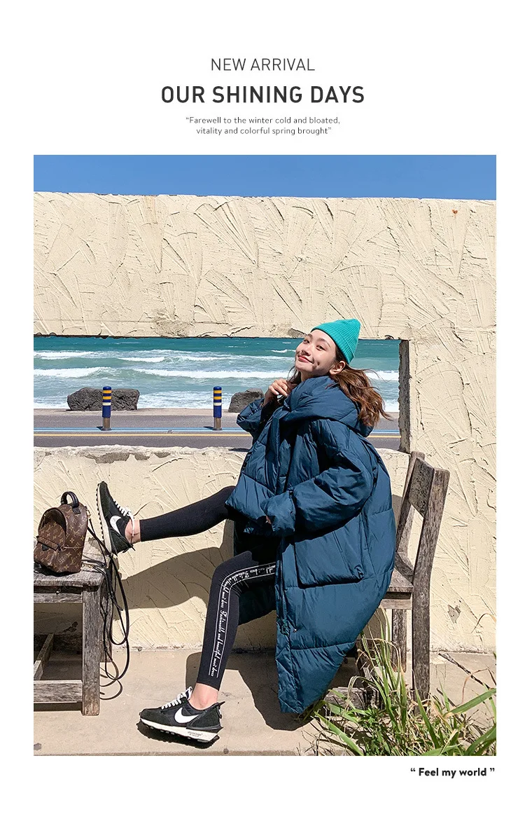 Наряд для фотосессии для сестер хлопковое пальто г. Зимняя новая стильная свободная хлопковая стеганая одежда средней длины в Корейском стиле лучший друг