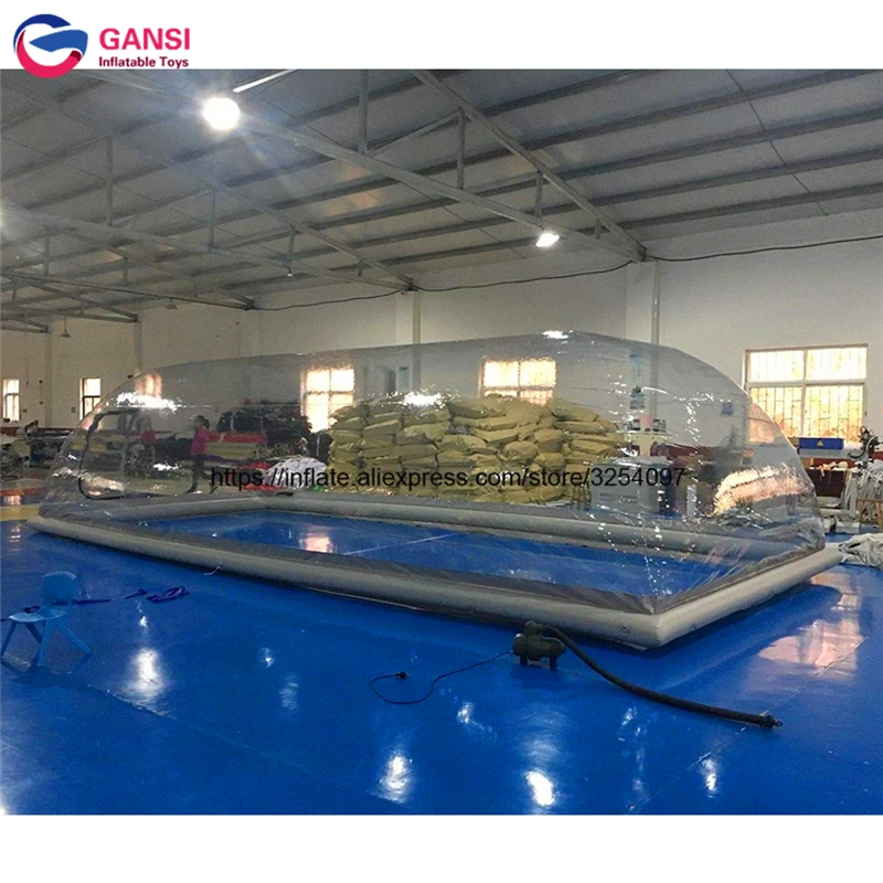 outdoor blow up pool