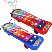 Обучающие Машинки с музыкальной особенностью, игрушка для фортепиано, проволока, стальное пианино, шт., музыкальный инструмент, игрушка 0,3