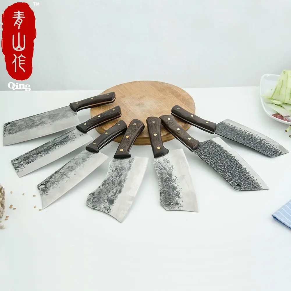 Высокопрочный нож для мясника Qing многофункциональный китайский мясницкий шеф