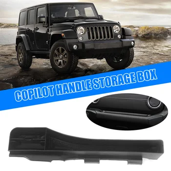 

Portable Car Passenger Storage Tray Organizer Grab Handle Phone Box Car Interior Accessories for Jeep Wrangler JL 18-20
