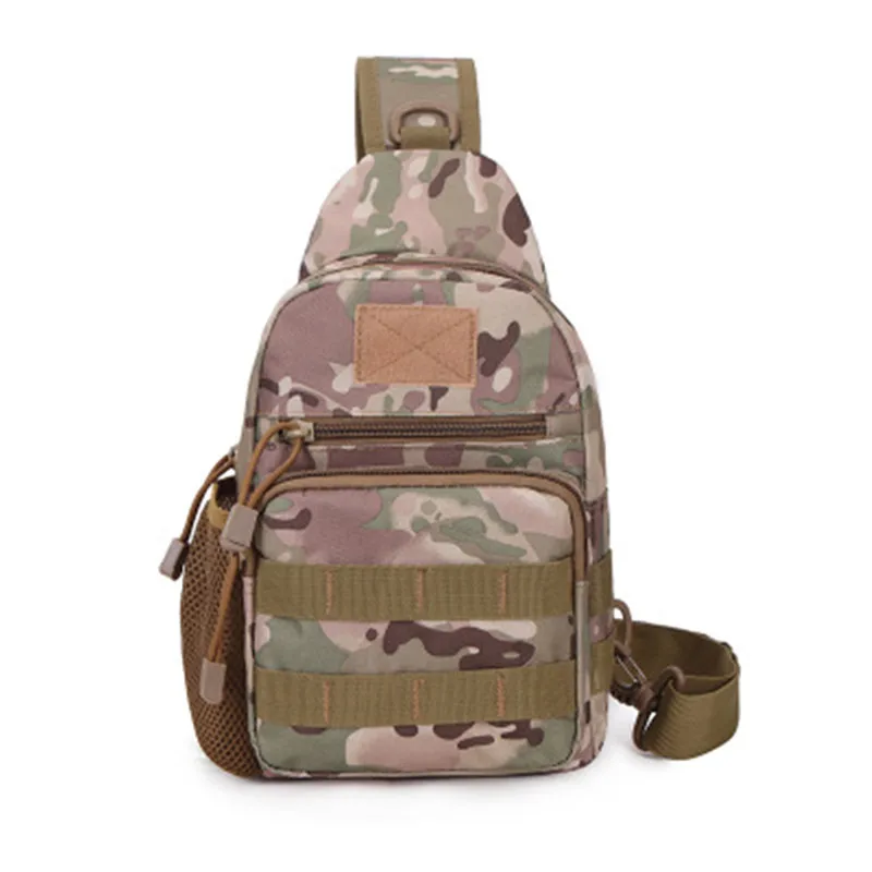 

Outdoor high density 900D men's chest bag multi-function tactical soft shoulder bag with hunting equipment Shoulder chest bag