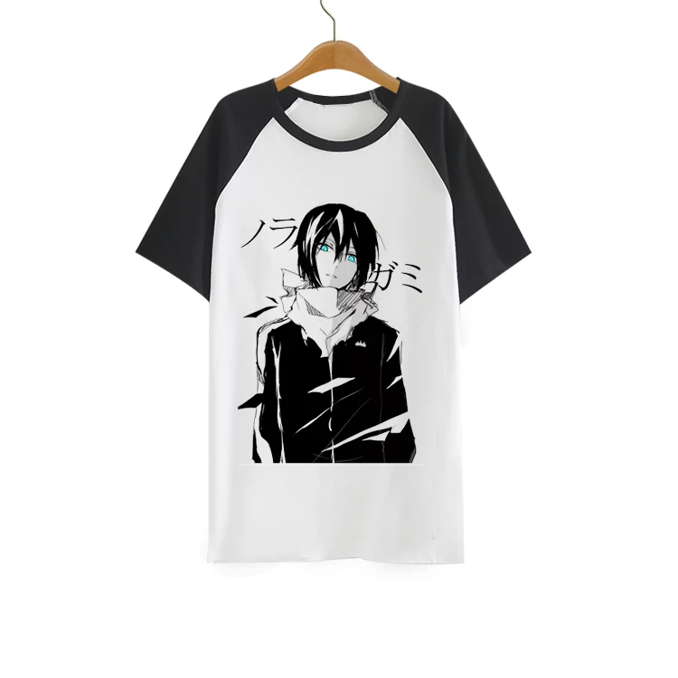 

High-Q unisex cartoon Noragami YATO Tees T-Shirts tshirt Nora Hiyori breathable Noragami YATO Yukine loose t-shirt tshirt tees