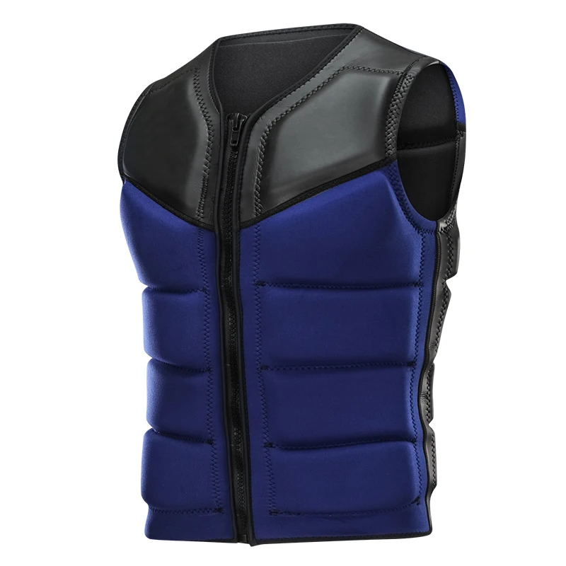 

Men's Women's Swim Life Vest Float Jacket - Swimsuit Buoyancy Swimwear Top Neoprene Swim Surf Watersports Aid Floater