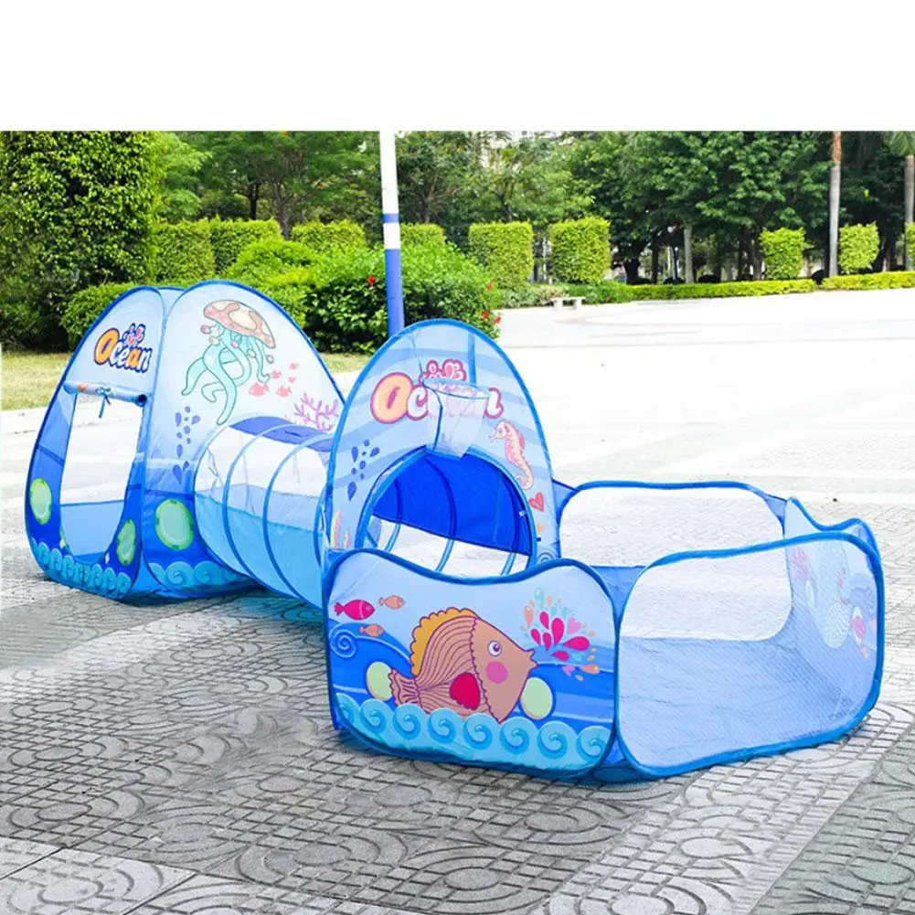  3pcs Set Play Tent Baby Toys Ball Pool For Children Tipi Tent Pool Ball Pool Pit Baby Tent House Cr