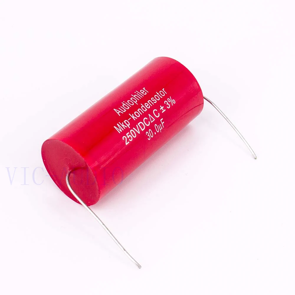 Capacitor Auditógrafo Mkp 30uf 250v dc Capacitor sem Eletrodo de Alta Fidelidade para Febre Capacito de Áudio Frequência de Acoplamento Divisão 30uf - Image 3