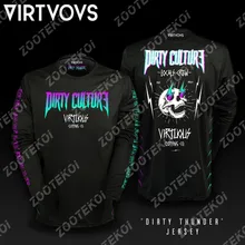 Virtuous Men's Motocross Clothing Endurance Racing Downhill Quick Dry T-shirt Off-Road Mountain Bike Adventure Cycling Equipment
