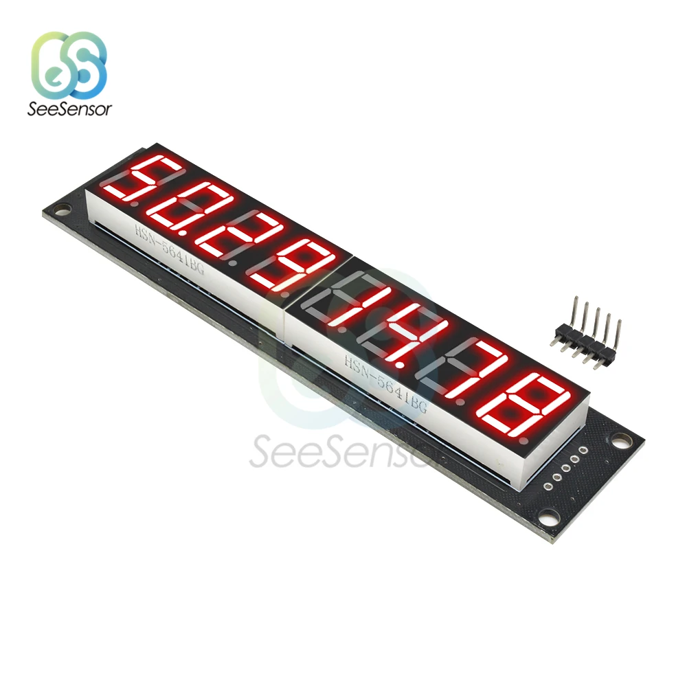 7 сегментный светодиодный модуль управления для Arduino 74HC595 0 56 дюйма 8 значный с