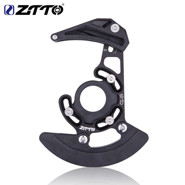 DH MTB Bicycle Chain Guide Drop Catcher BB Mount Adjustable For Mountain Gravel Bike Single Disc 1X System