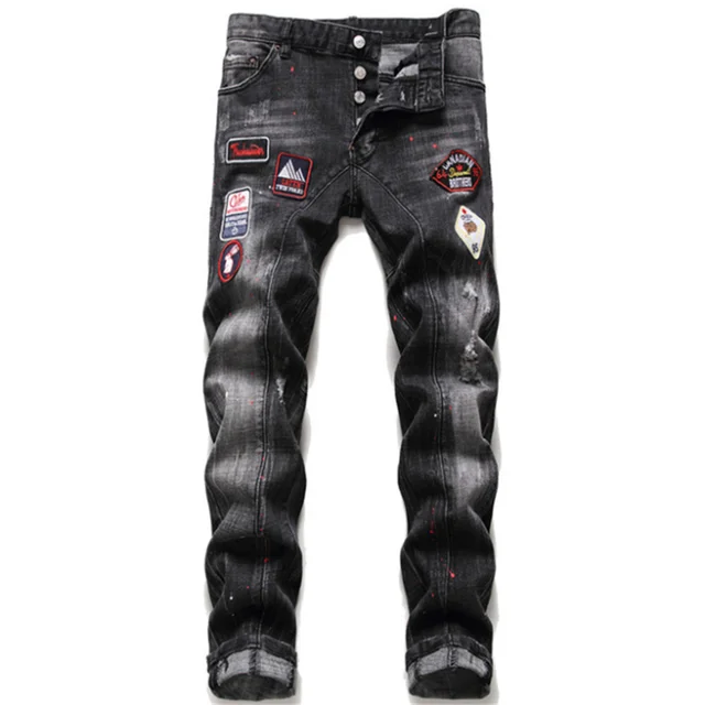 2021 ss New WOMEN/men ripped Dsquared2 