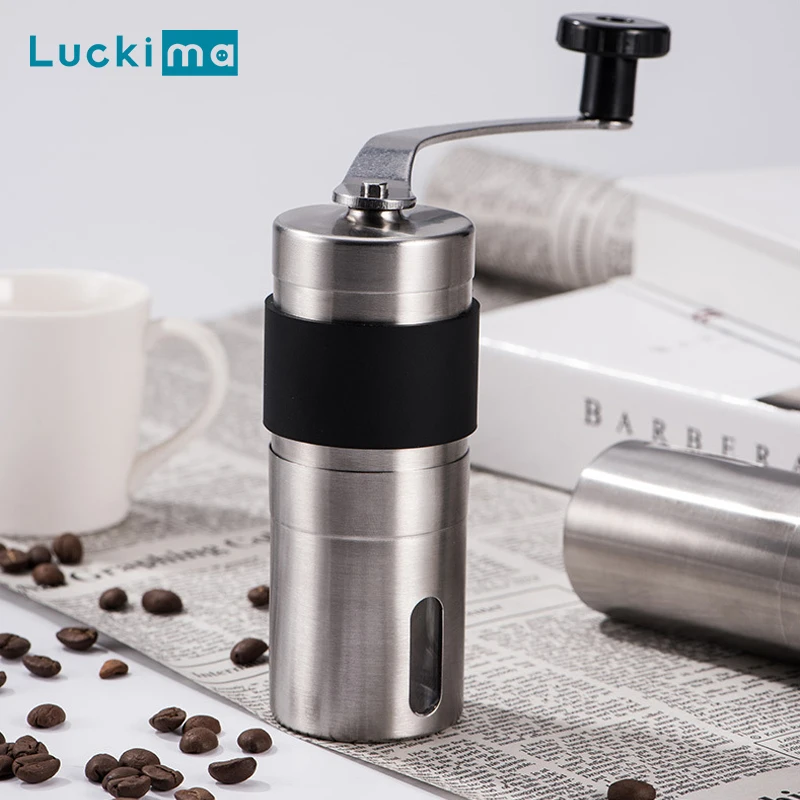 

New Manual Coffee Grinder Mini Hand Conical Burr Espresso Grinder Coffee Been Mill Tools Ceramic Movement for Handmade Coffee