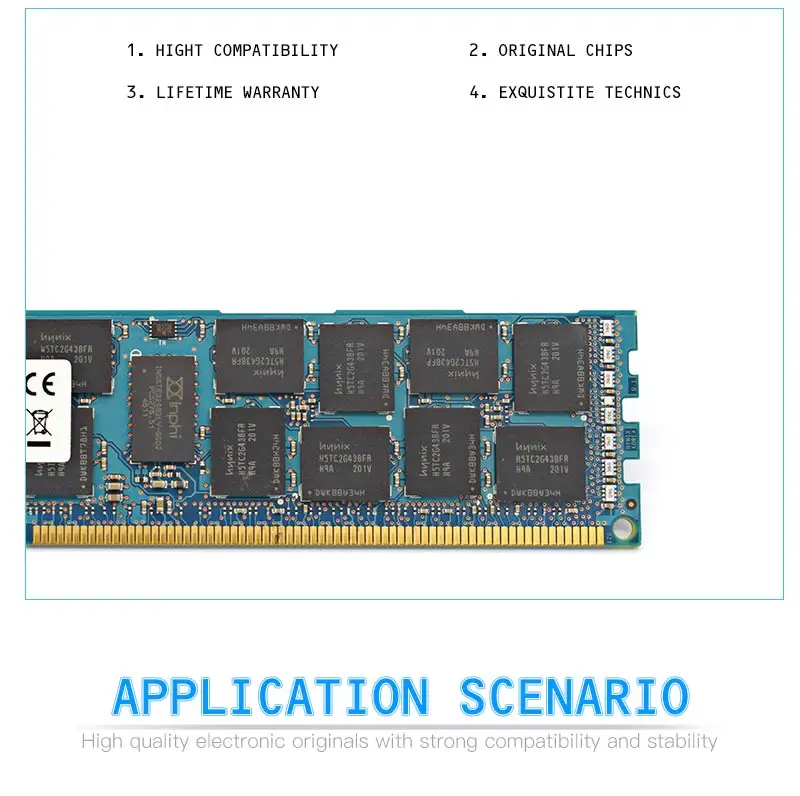 Latumab 8 Гб оперативной памяти, 16 Гб встроенной памяти, DDR3 1333 МГц PC3 10600 регистровая и ecc-память Серверная Память RAM память пк модуль памяти RAM 1 шт./2 шт./4 шт. высокое качество