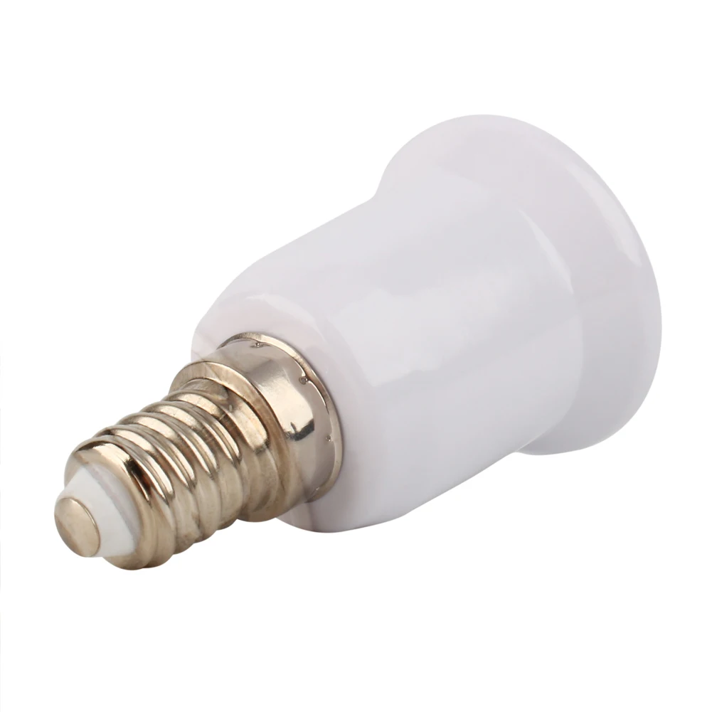 5X ADATTATORE конвертер RIDUZIONE LAMPADE DA E14 A E27 PORTALAMPADE EM