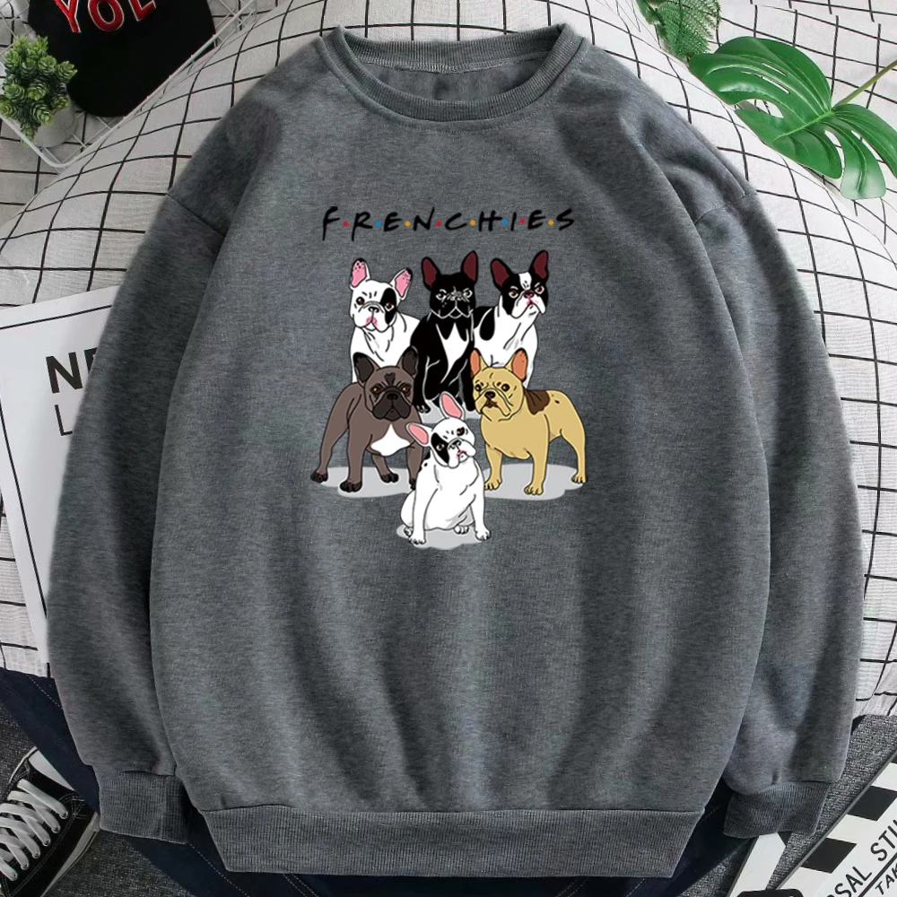 

Funny Dachshund Six Dog Lovely Print Female Sweatshirt Plus Size Fleece Hoody For Women Kpop Aesthetics Women'S O-Neck Hoodie