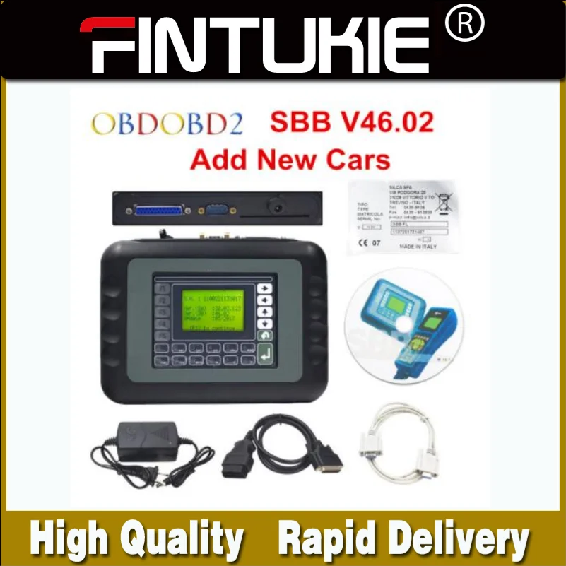 SBB 46.02 Key Programmer For Multi-Brands SBB Auto Car Key High quality Latest Version iridium spark plugs