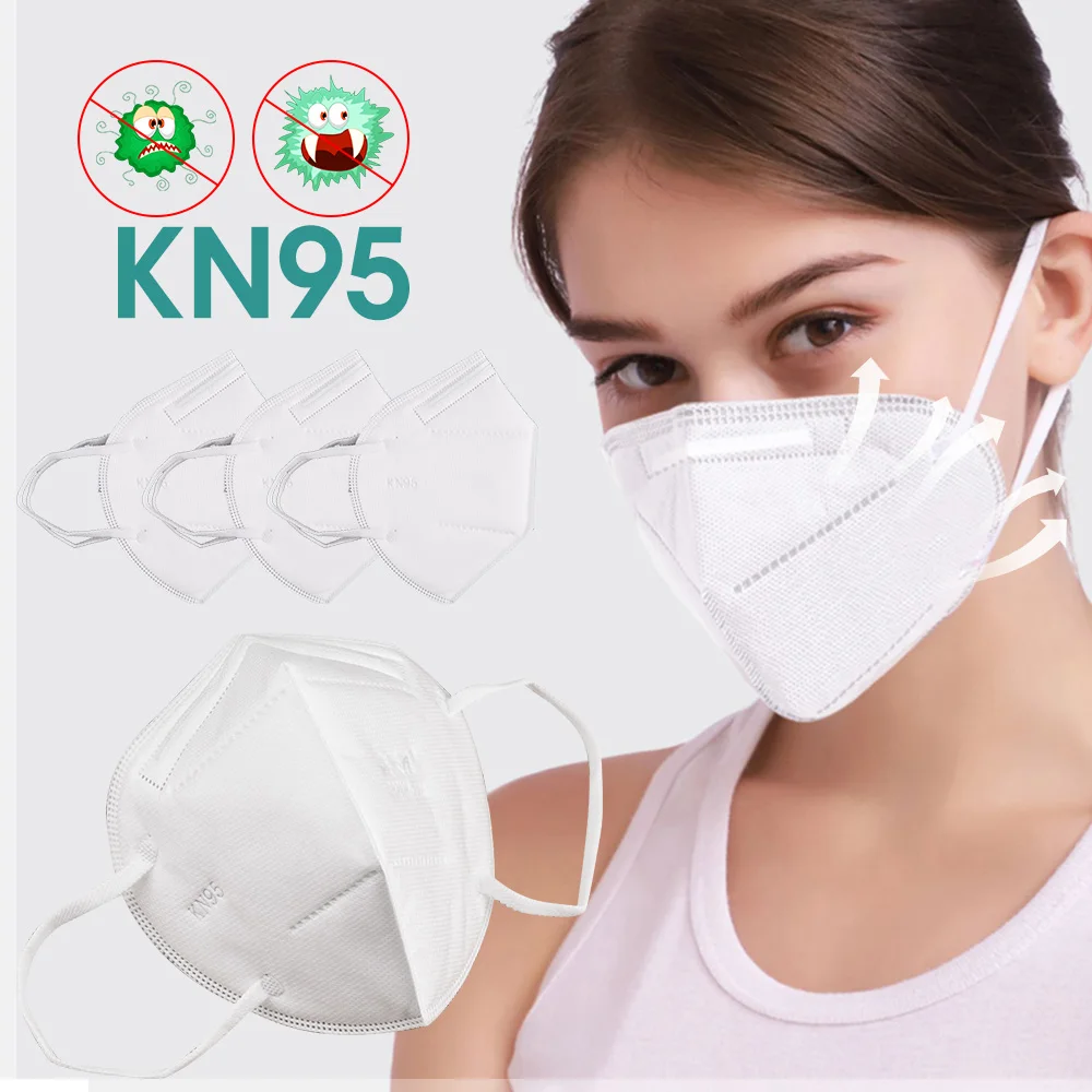 

KN95 FFP2 FFP3 Mask Protective hygie KF94 N95 disposable filter masks 5 layer of harmful 96% Kid hygiene Face Mask Fast delivery