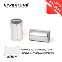 Livraison gratuite-alliage d'admission Turbo Intercooler tuyauterie extenseur tuyau adaptateur menuisier tuyau connecteur Silicone 25mm 28mm 63mm 70mm 76mm(China)