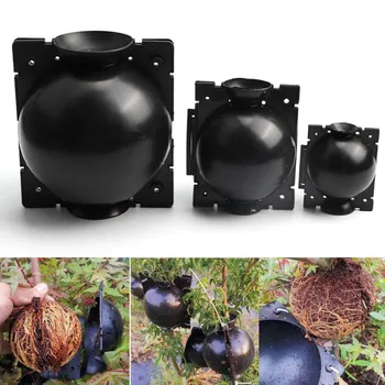 

5/8/12cm garden fruit tree Plant Rooting Ball Root Growing Box Grafting Rooter Growing Box Breeding Case Garden tools supplies