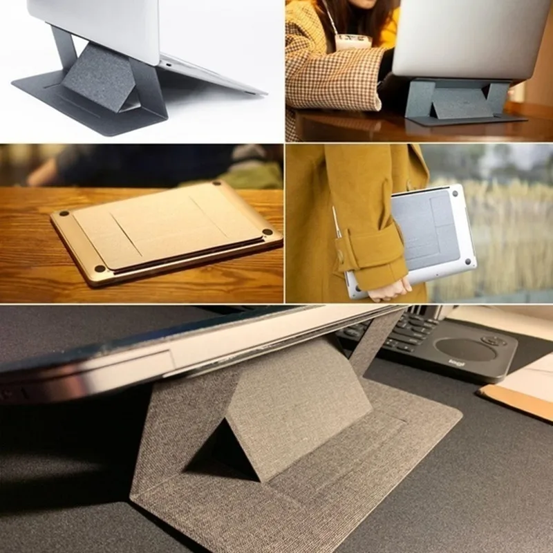 Регулируемая подставка для ноутбука Macbook Pro Air iPad Air 10,5 12,9 Pro 10,5 13 9,7 Chromebook подставка для ноутбука невидимая подставка для ноутбука
