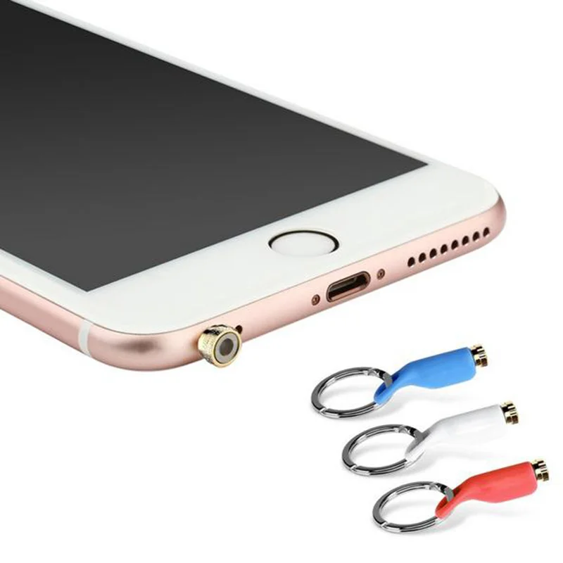 

Mini Generation Smart IR Remote Control for Apple for IOS Devices Multi Colors Plug Powder for Air Conditioner TV DVD Dust Plug