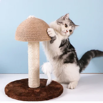 

Cat scratcher furniture for sisal rope tree tower cats house tree tower condo furniture pet shelf wall rascadores para gatos