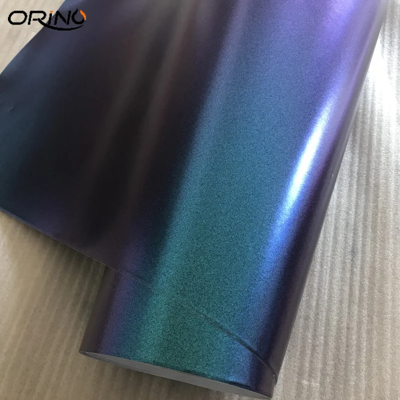 Chameleon Pearl Metallic Vinyl Film Wrap-5