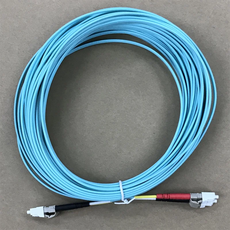 

LC-LC MM OM3 Duplex 2.0mm OFNR Fiber Optic Patchcord Optical Pigtails Cable Jumpers