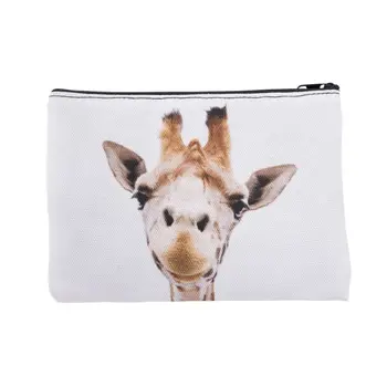 

Giraffe 3D Printing Travel Cosmetic Makeup Bag Pencil Storage Case Organizer