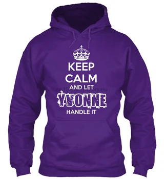 

Let YVONNE Handle It! Streetwear men women Hoodies Sweatshirts
