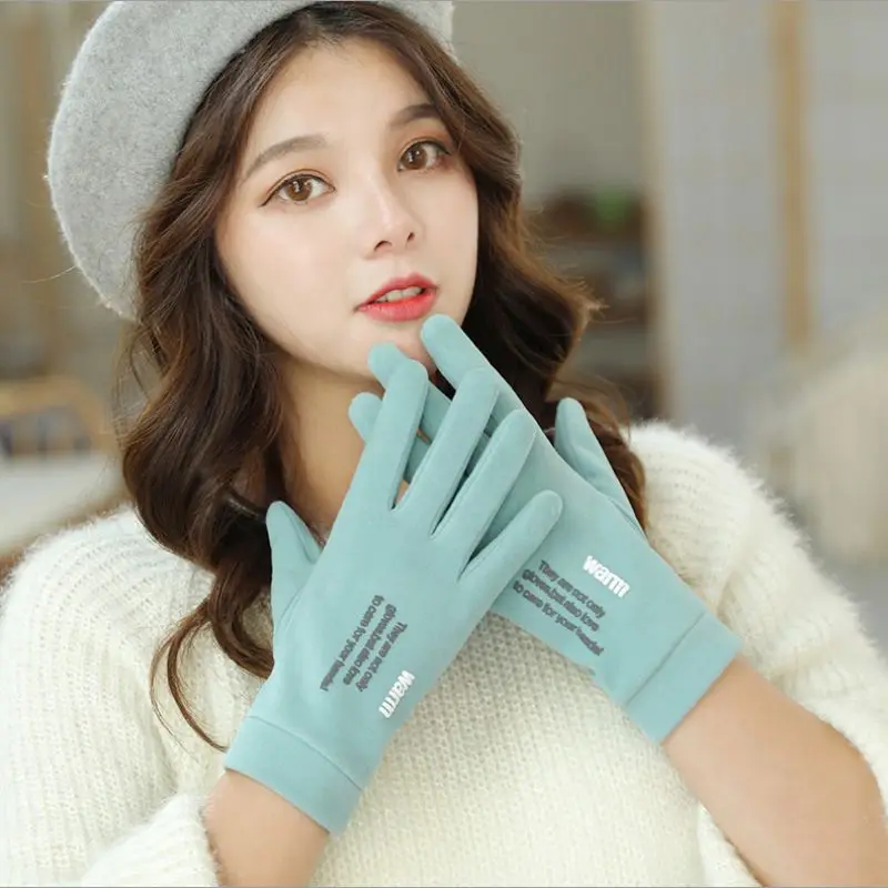 Женские теплые велосипедные перчатки с толстым сенсорным экраном, ветрозащитные, морозостойкие, для езды на открытом воздухе, для вождения, перчатки для зимних видов спорта