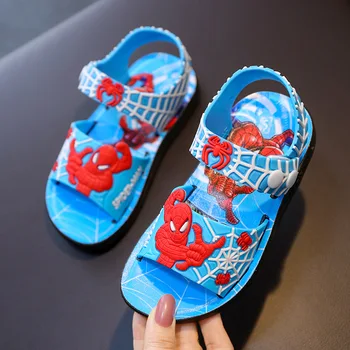 

Hot Sale Boys Sandals Children Spiderman Sandals Shoes New Baby Kids Beach Shoes Summer Sports Sneakers Boys Spider Man Sandals