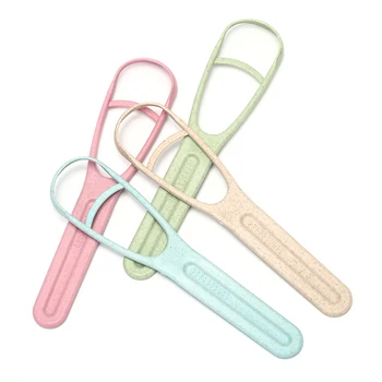 

1PC Wheat Stalk Oral Care Tongue Scraper Cleaner Oral Hygiene Toothbrush Tools Dental Oral Care Clean Tongue Cleaner New