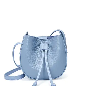 

100% leather handbag designer European and American leather bag 2020 new fashion first layer leather shoulder bag wild messenger