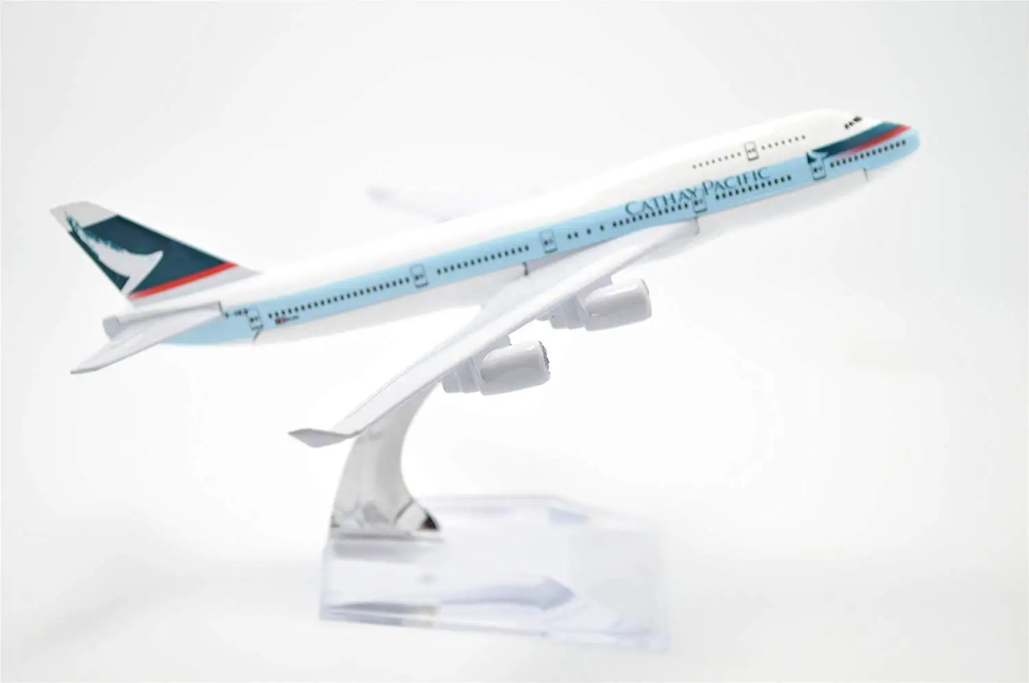 Династия Тан (TM) 1:400 16 см Боинг B747 400 Cathay Pacific Airways металлическая модель самолета