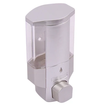 

Hot 300ML Single Head Wall Mount Shower Bath Washing Lotion Soap Shampoo Dispenser Household Accessories for Bathroom Single