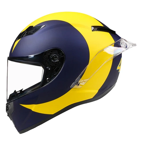 Полнолицевой мотоциклетный шлем гоночный шлем солнце и луна Casco De Moto для мужчин Casco Мотокросс DOT сертифицированный по бездорожью - Цвет: 4