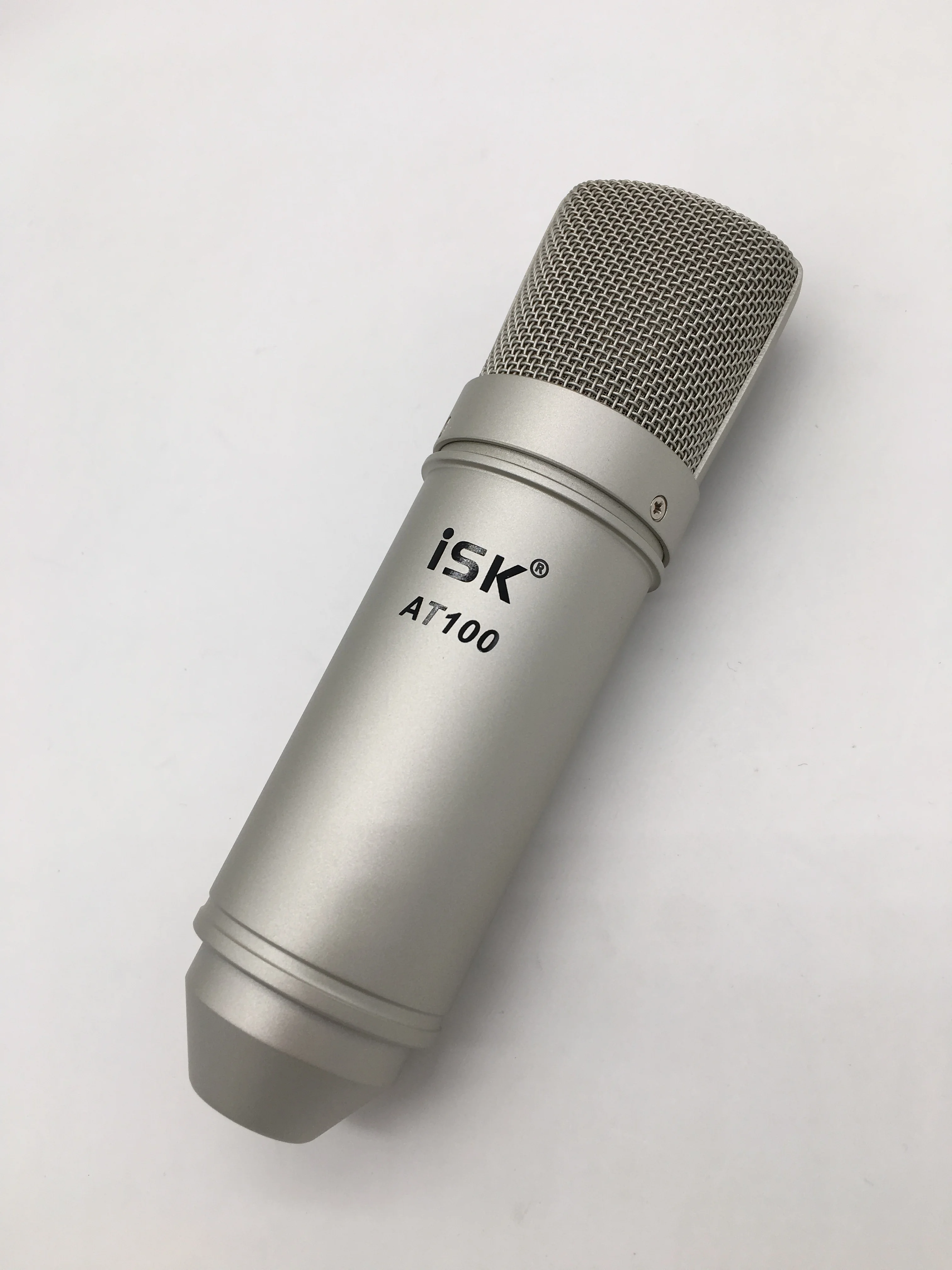 ISK AT100 профессиональный конденсаторный микрофон для звукозаписи студии, вещательной станции, сцены, компьютерная сеть караоке