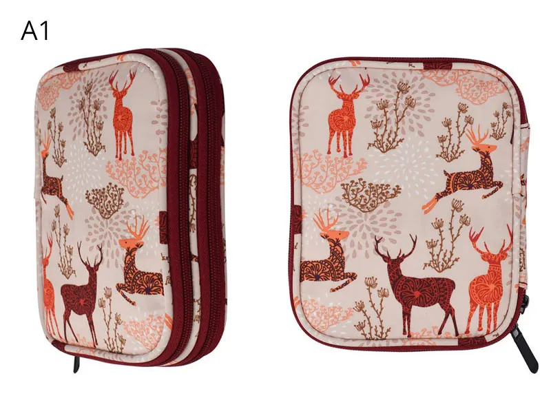Looen набор крючков для вязания крючком с сумкой для хранения пряжи DIY плетение для вязания крючком и спицами Пряжа сумка для вязания крючком