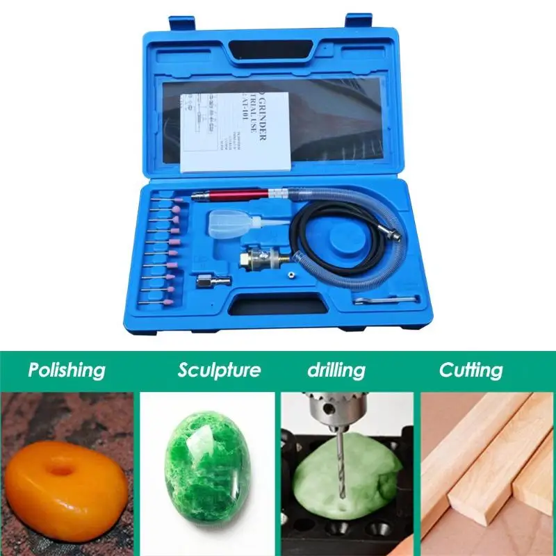 Air Angle Die Grinder Engraving Pneumatic Polishing Rotary Tools for Woodworking with Wide Scope of Application Simplicity