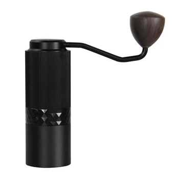 

Manual Coffee Grinder, Conical Burr Grinder Adjustable Setting Portable Hand Crank Coffee Bean Mill for Coffee Gift
