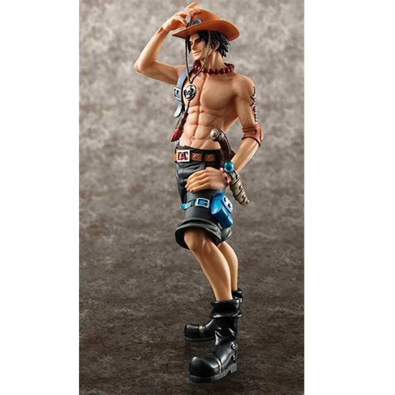 Экшн-фигурка Аниме ONE PIECE Ace Fists Of Fire Monkey D Luffy's Brother GK Box Коллекционная модель