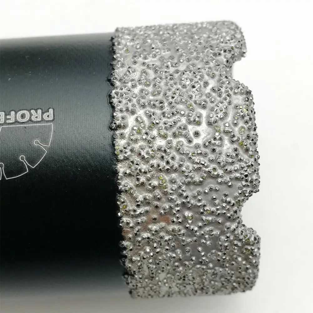 DIATOOL 4pcs/set Vacuum brazed diamond Dry drilling bits 5/8-11 connection porcelain tile granite marble stone Masonry brick