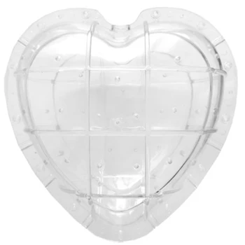 

DIY Large Size Plastic Heart Shape Watermelon Shaping Mold Clear Forming Gg Fruit Mould Garden Suppliers